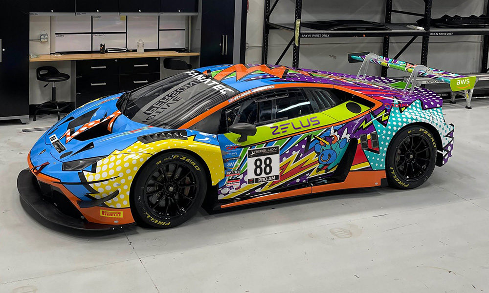 Zelus Motorsports to Debut With Lamborghini Featuring Snow