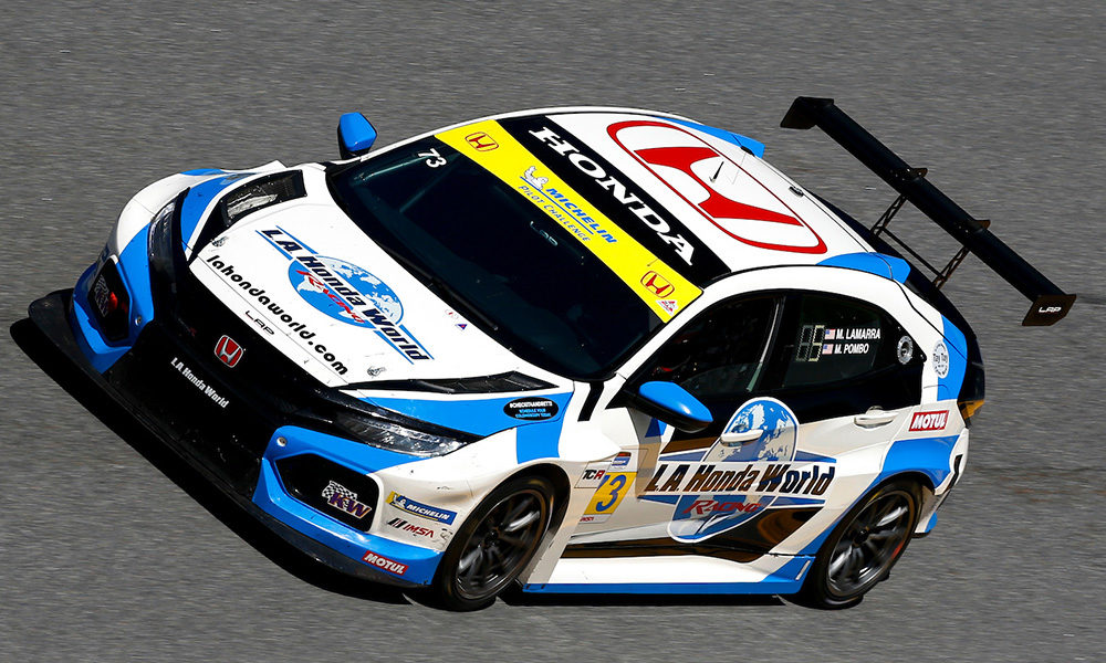 LA Honda World Racing - Michelin Pilot Challenge TCR Daytona Race