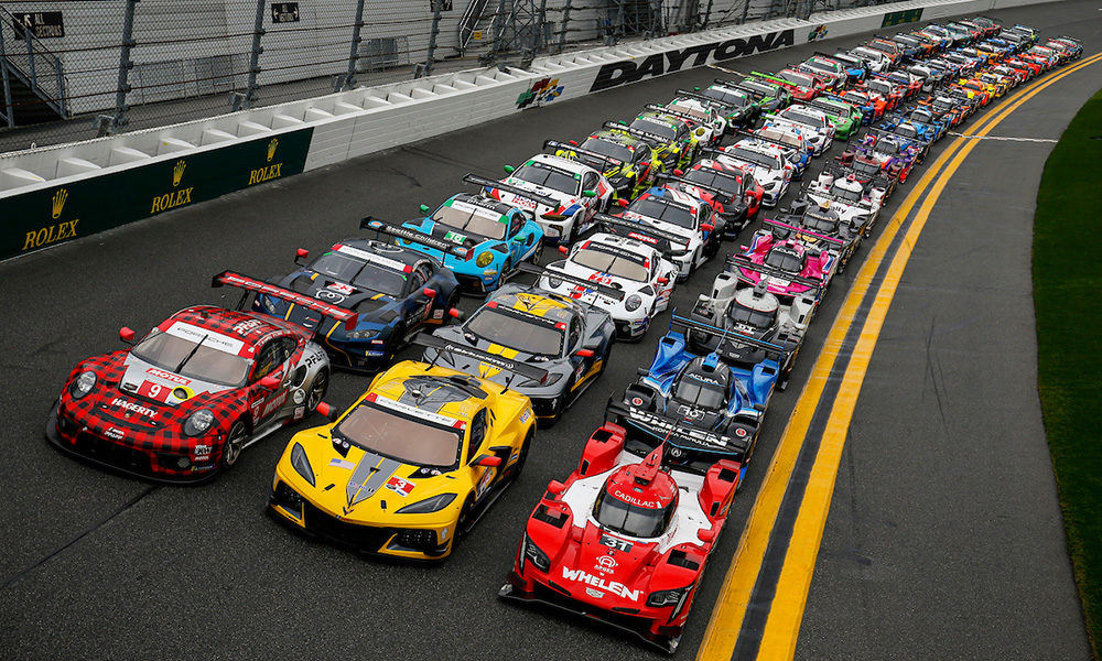 The 2023 Rolex 24 At Daytona, The Grid With Drivers As Things Stand