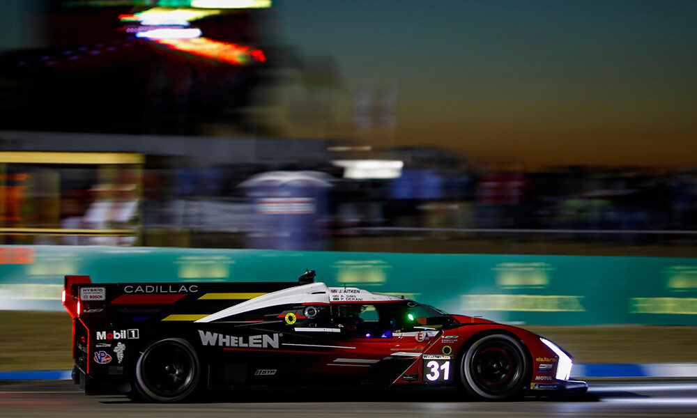 Sims Quickest in Red Flag-Filled Night Practice – Sportscar365