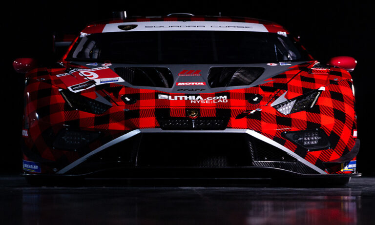 Pfaff Unveils Plaid Lamborghini Huracan GT3 EVO2 – Sportscar365