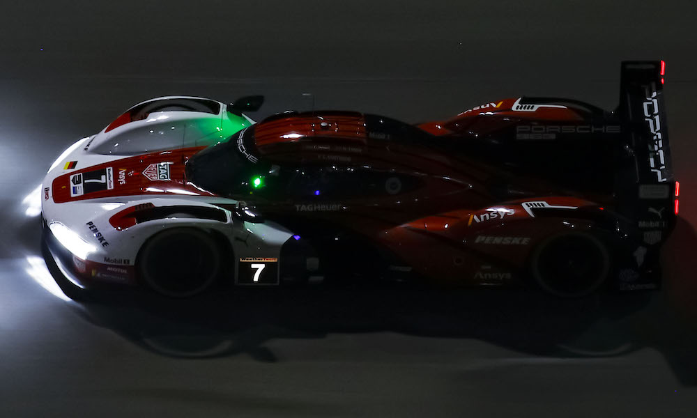 Tandy, Kobayashi in Dead Heat in Daytona Night Practice