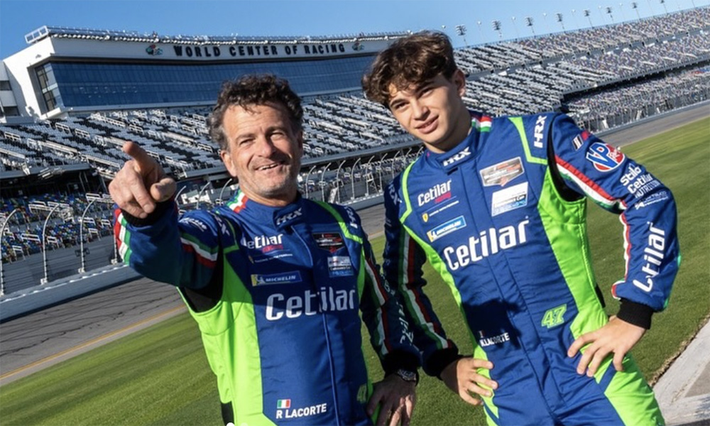 Lacorte: Daytona Father-Son Driving Team “A Dream”