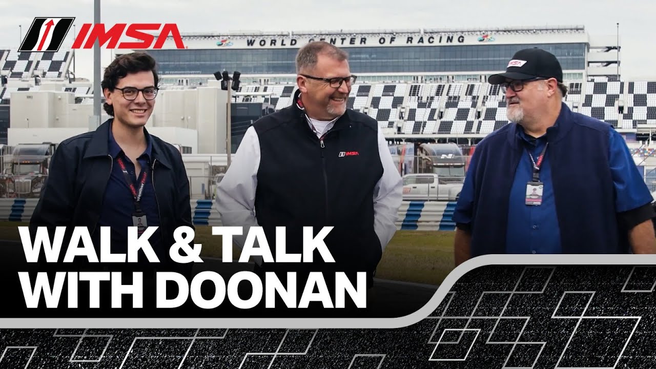 Walk and Talk With IMSA President John Doonan