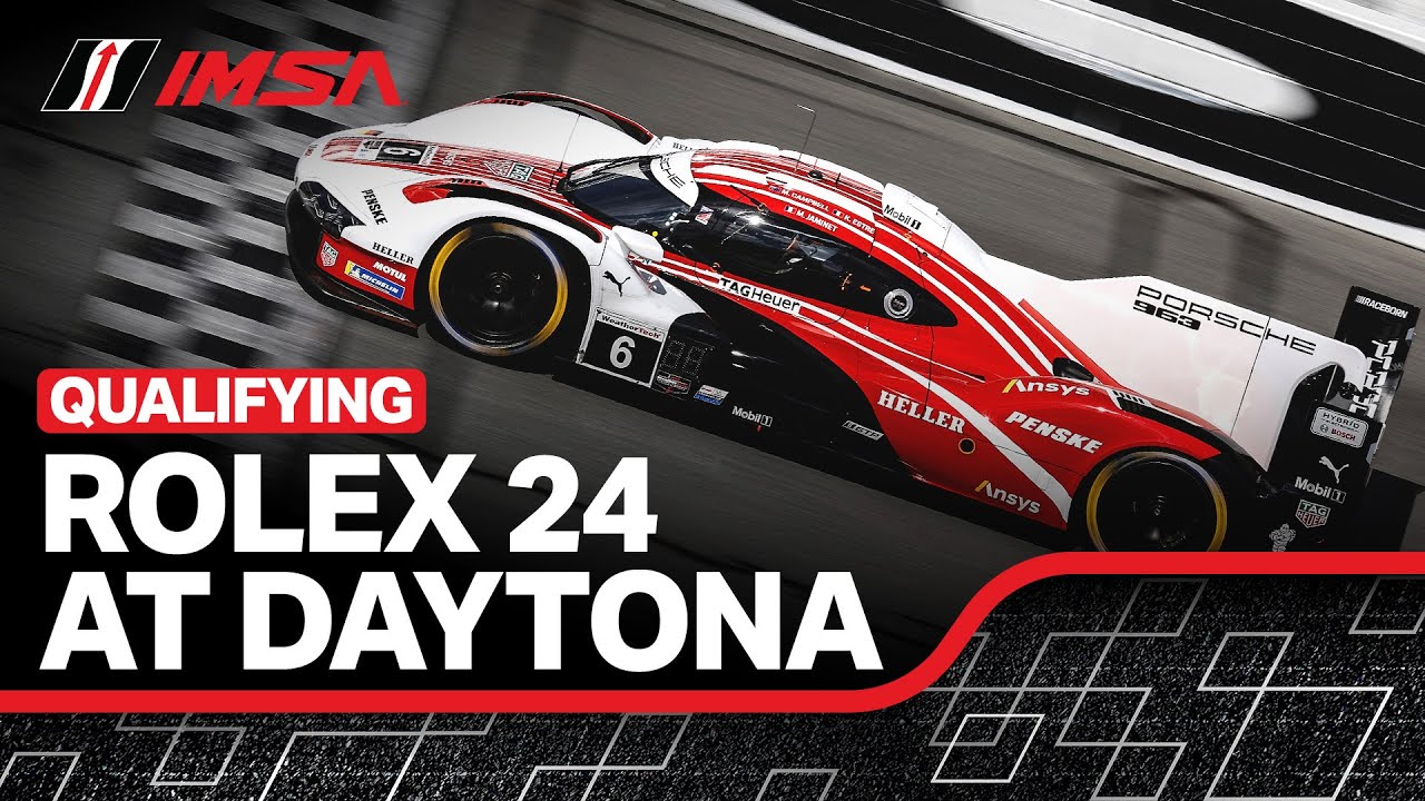 Watch the Full-Length Replay of Qualifying for Rolex 24