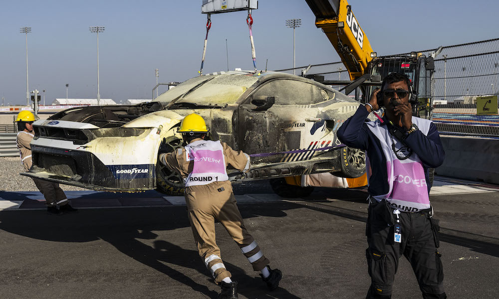 No. 77 Ford Set for Qatar FP1 Return After Fire