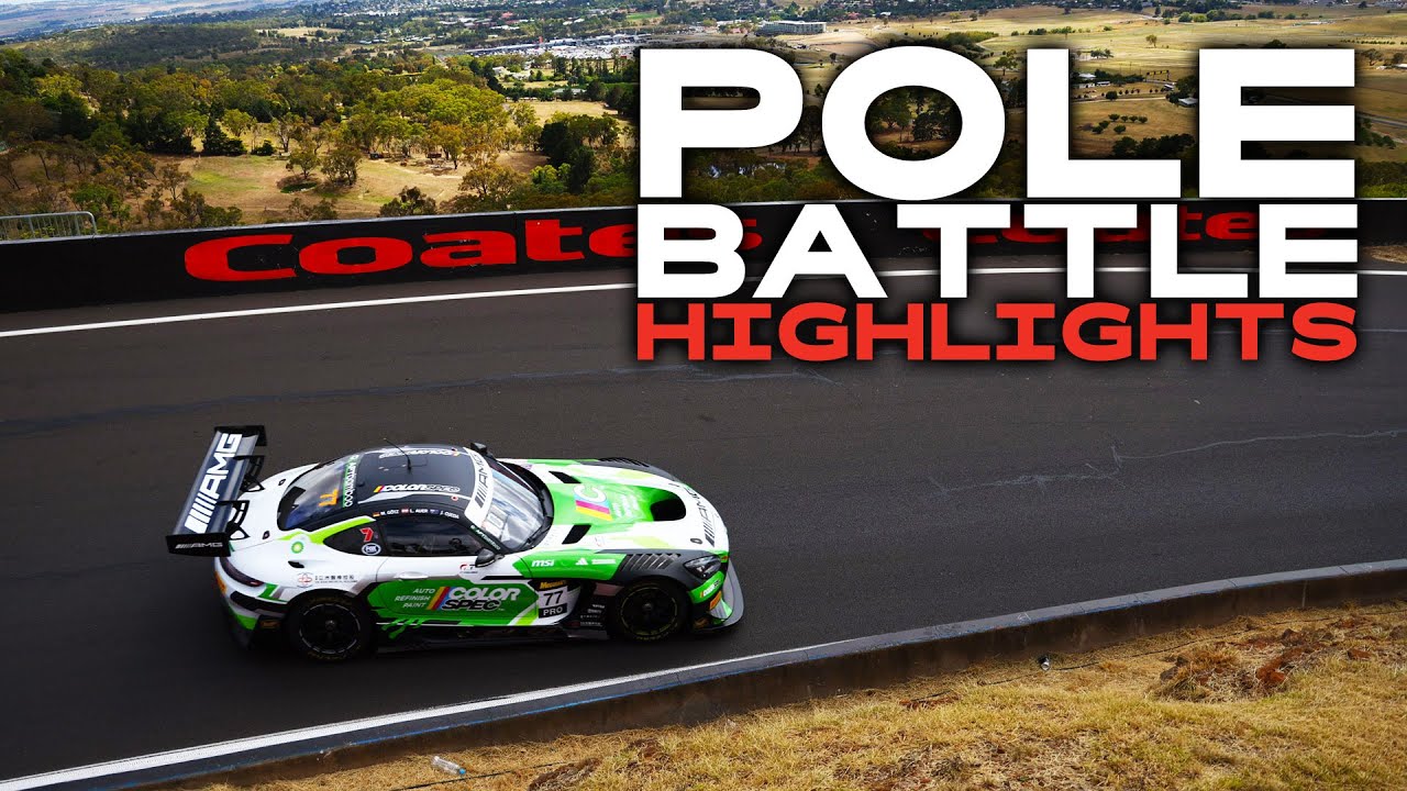 Watch Highlights of Bathurst Pole Battle