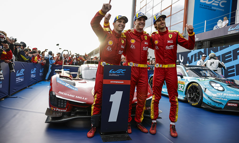 Ferrari AF Corse Wins Strategic 6H Imola