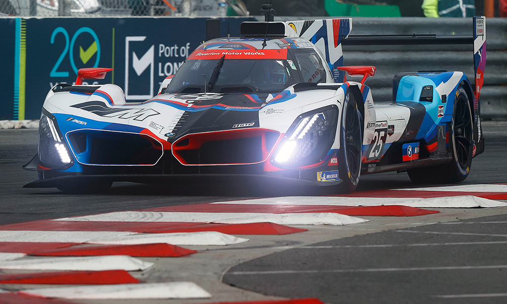 Van der Linde Quickest in Opening Long Beach Practice