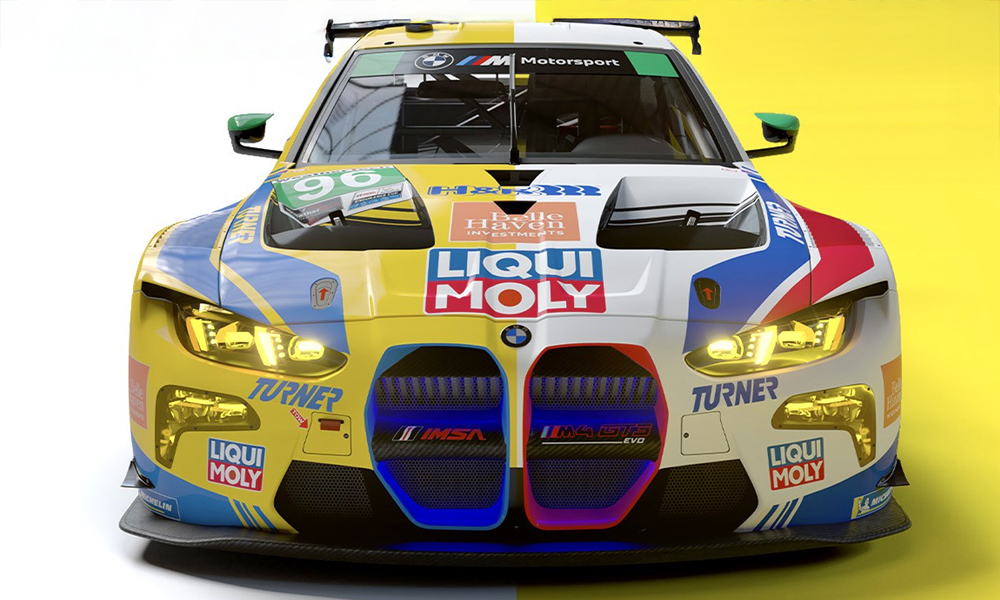 Turner to Run Split Livery on BMW M4 GT3 EVO Entry