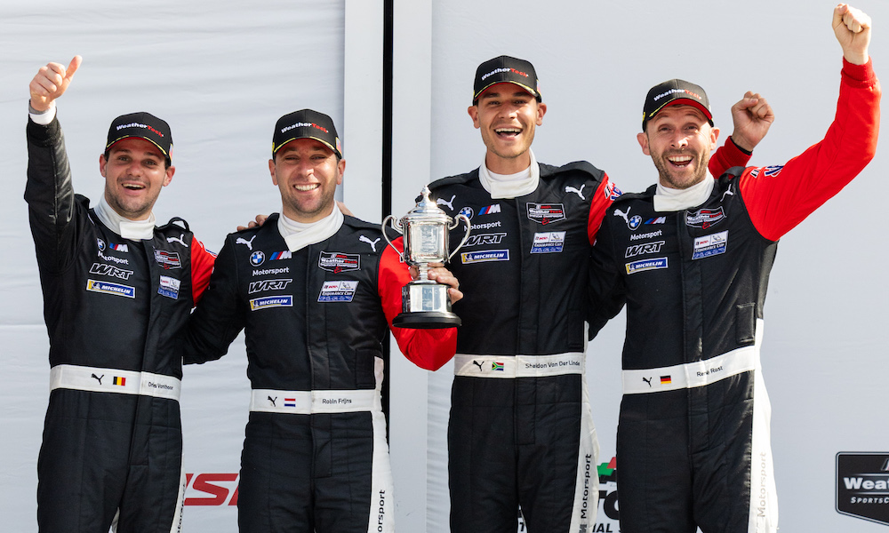 Van der Linde: WRT’s Podium a ‘Message to Other Teams’