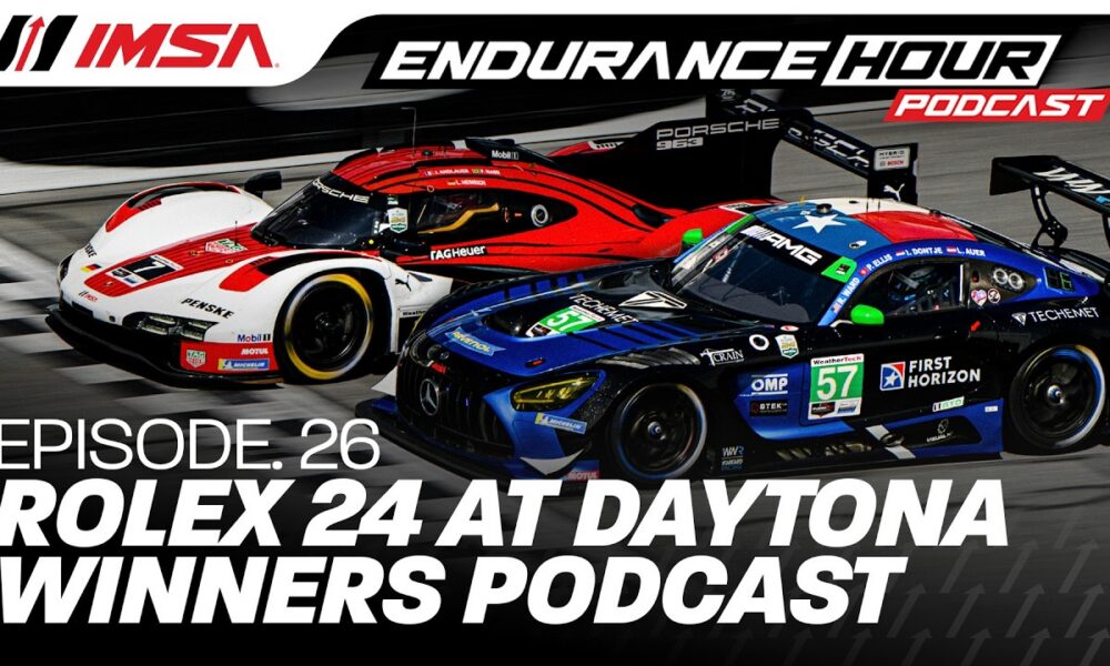 IMSA Endurance Hour Podcast: Ep. 26: Rolex 24 Winners