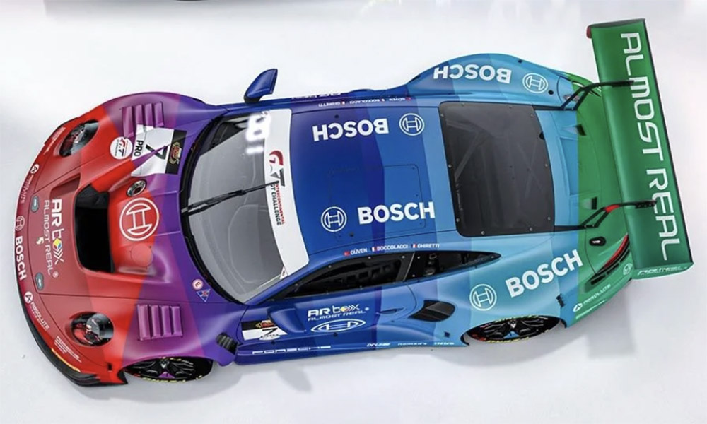 Explosión Cromática en Suzuka: Absolute Racing y Bosch Desatan el Poder del 911 GT3 R Evo