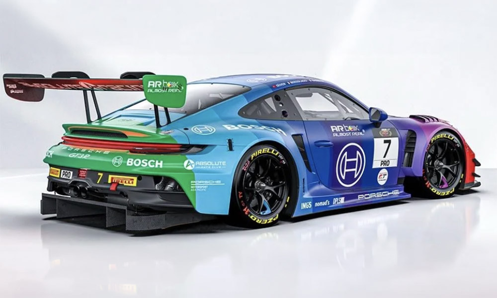 Explosión Cromática en Suzuka: Absolute Racing y Bosch Desatan el Poder del 911 GT3 R Evo - figura 3
