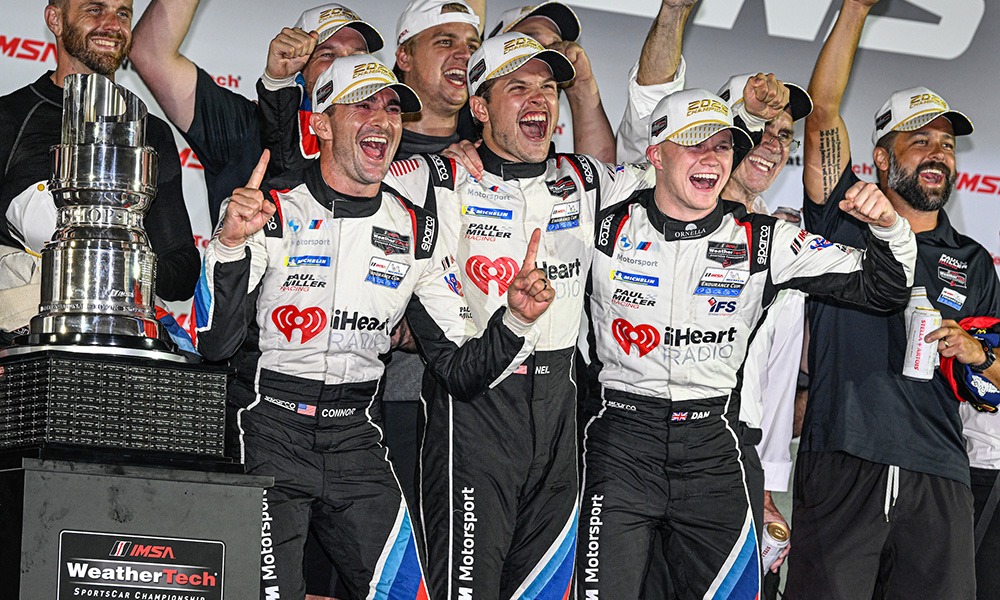 Verhagen Got On “Lucky Side” En Route to GTD Pro Championship